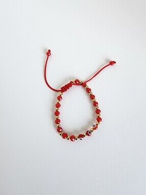 Baby Evil Eye Red String Bracelet Adjustable Lucky Protection Bracelet7